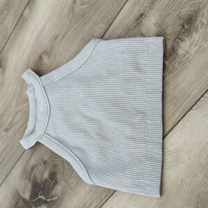 Superchill Seamless High Neck Bra Top - Ribbed